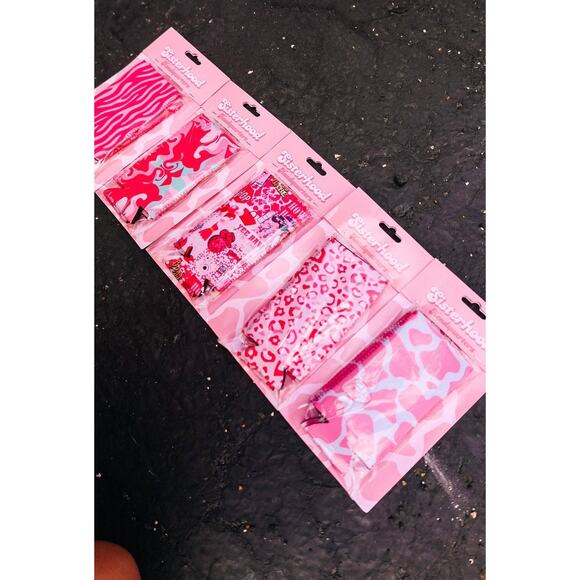 Pink Leopard Tall Coozie 2-Pack - Picture 4 of 6